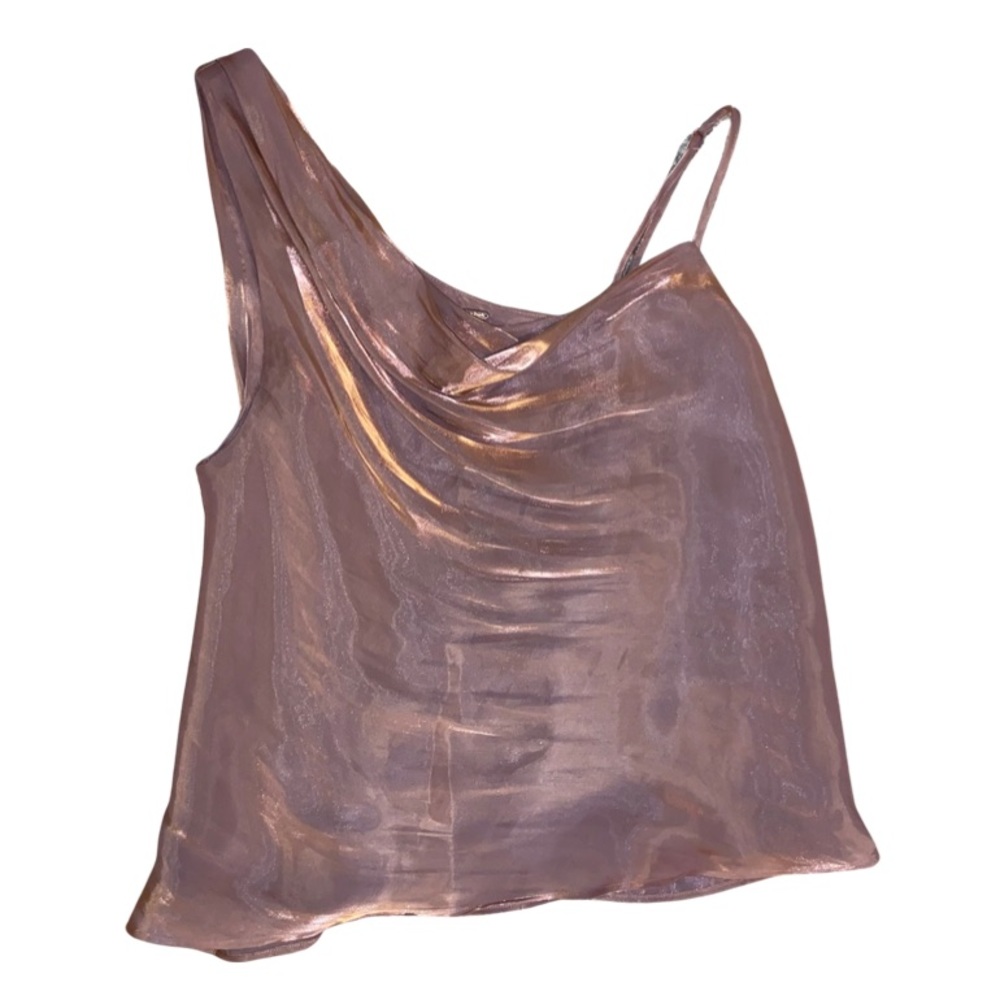 Free People Shimmy Shimmy One Shoulder in Pink (Small)